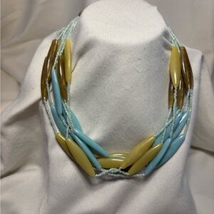 Elegant Multicolor Beaded Necklace